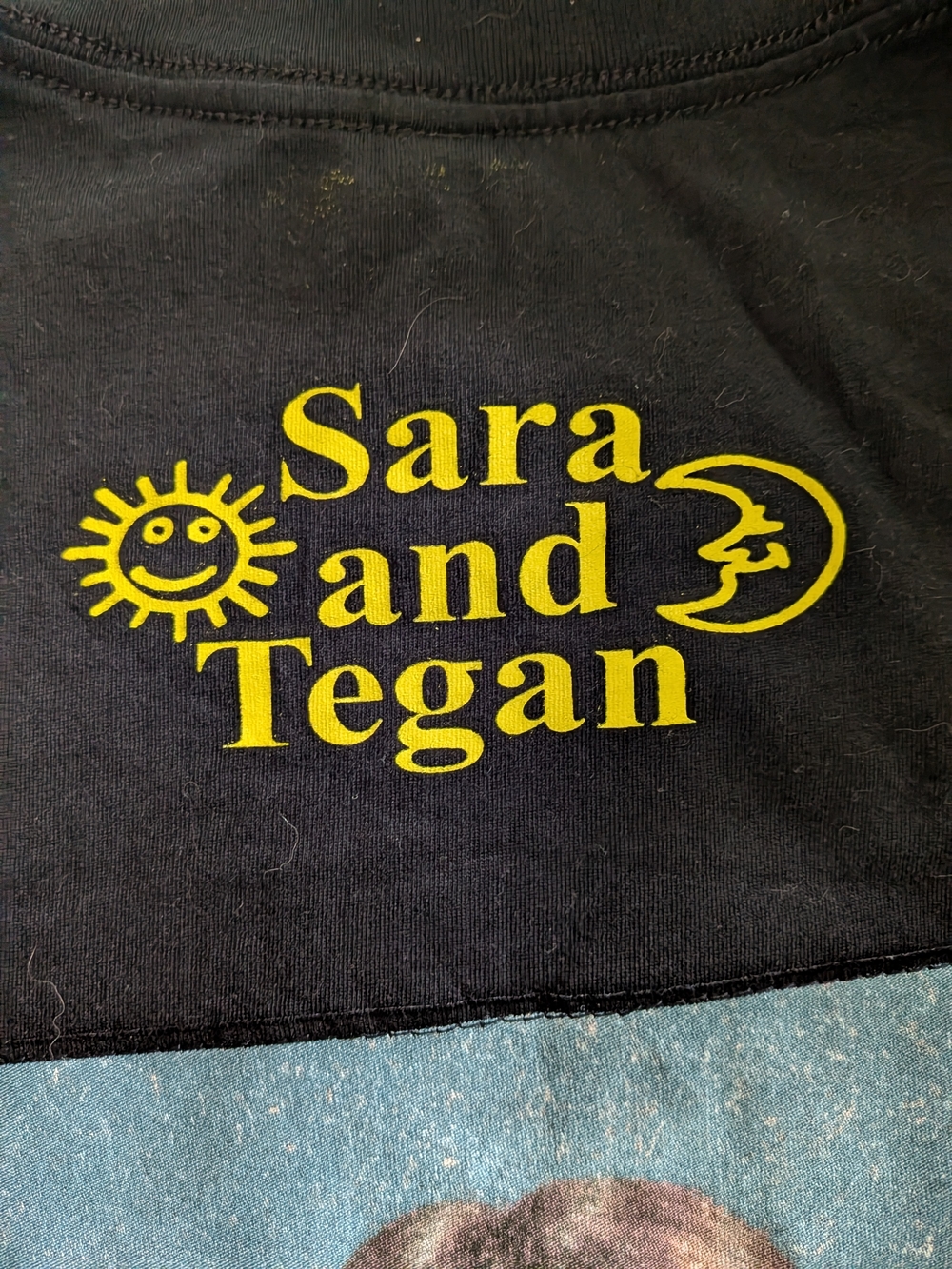 Tegan And Sara Band T-shirt, Double Sided, High School, Authentic Like New 2xl